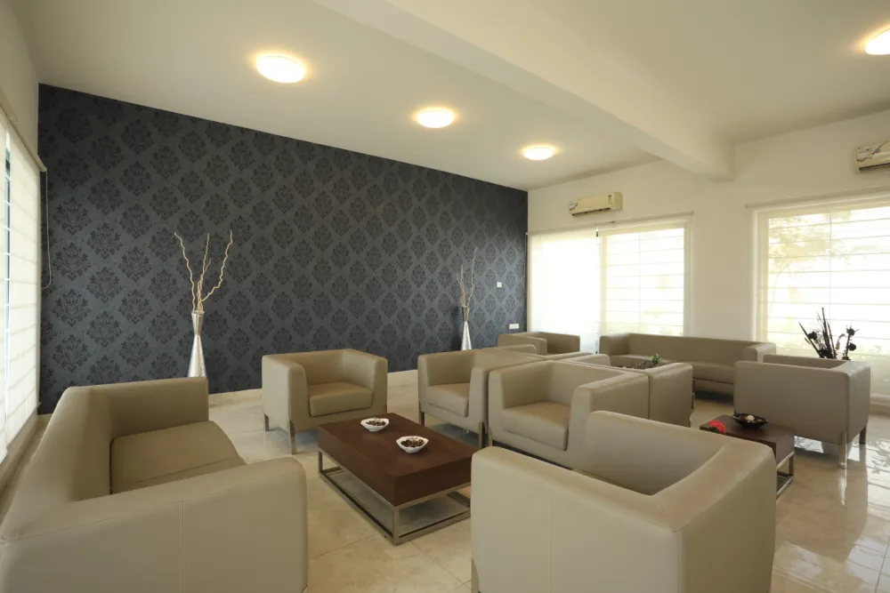 The lounge, for a long conversation or a quiet afternoon.