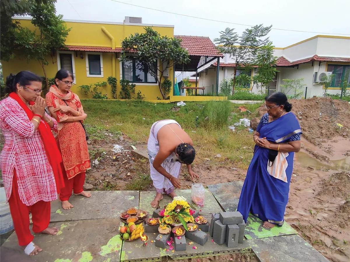 Bhoomi Pooja at Lancor Harmonia